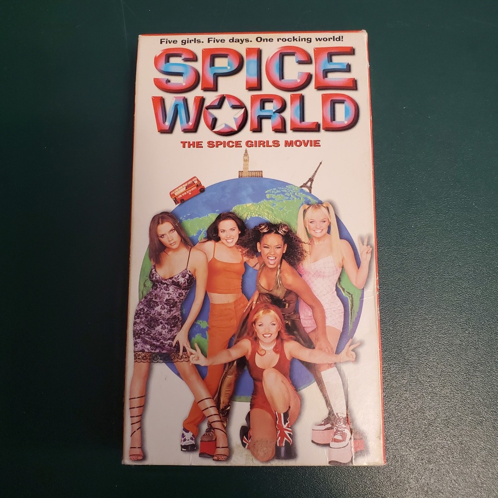 Spice World: The Spice Girls Movie VHS Tape (1997) Mel C Posh Spice